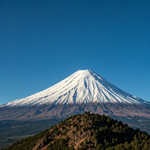 Cumbre del Iztaccíhuatl al amanecer